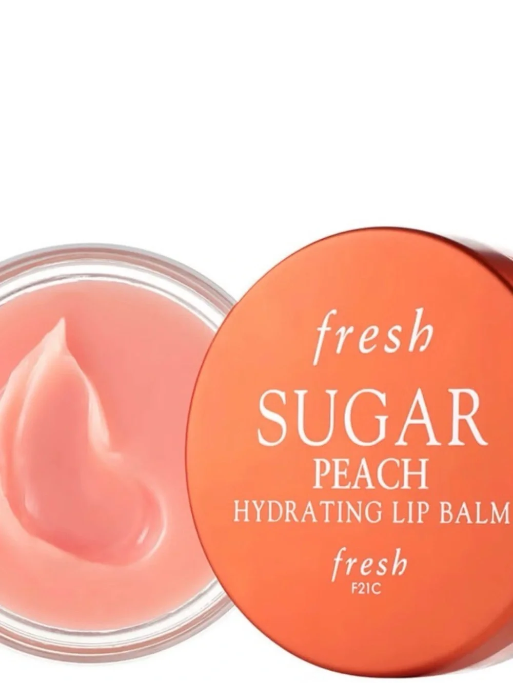 BRAND NEW UNUSED Fresh Sugar Peach Hydrating Lip Balm & Strawberry Exfoliating